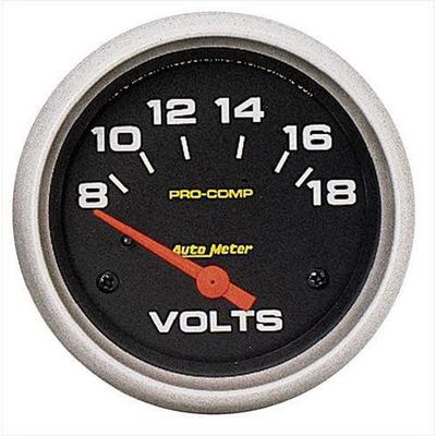 Auto Meter Pro-Comp Electric Voltmeter Gauge - 5492